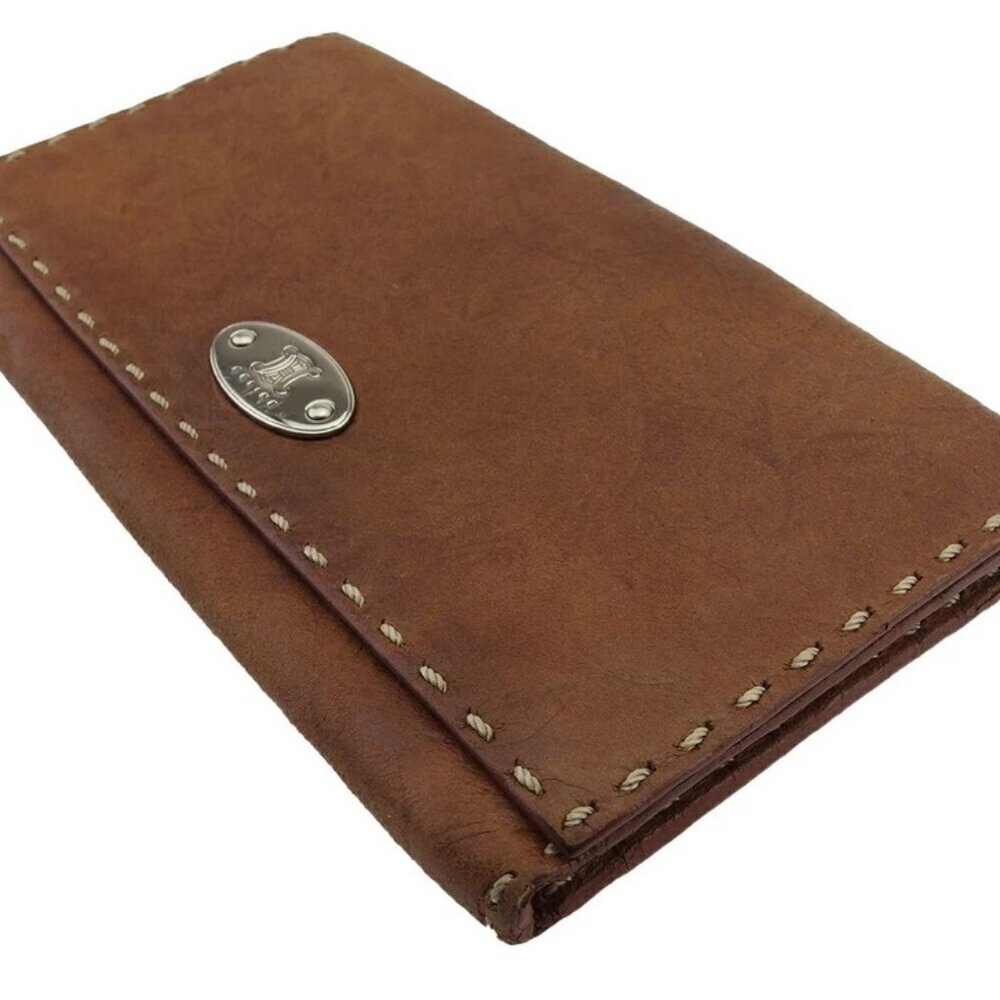 CELINE Bifold Wallet light brown Women Authentic secondhand - Picture 2 of 8